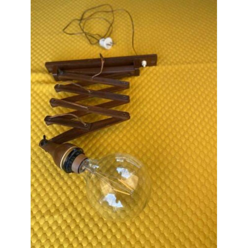 Vintage jaren 60 schaarlamp Mid-century