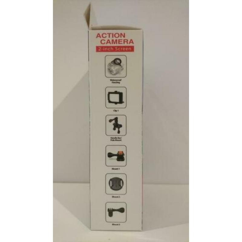 Action camera nieuw in de verpakking