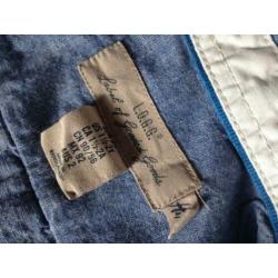 3x jongens blousjes blauw+groen-zwart blokje+blauw details