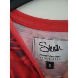 2 Merk shirts van Criminal Damage en 1 Siksin maat M