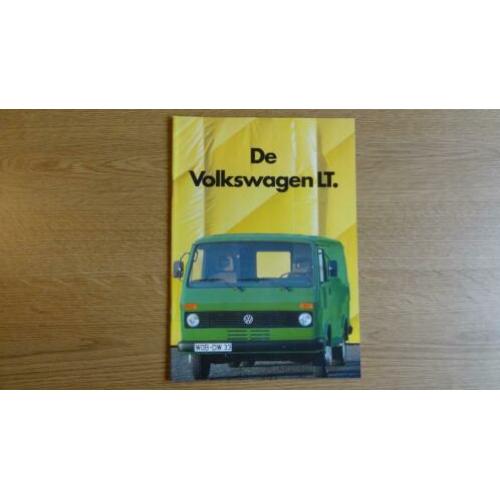Folder Volkswagen LT 08/1984