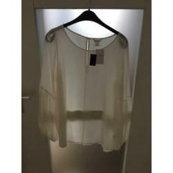 Club Monaco zijden blouse L NIEUW