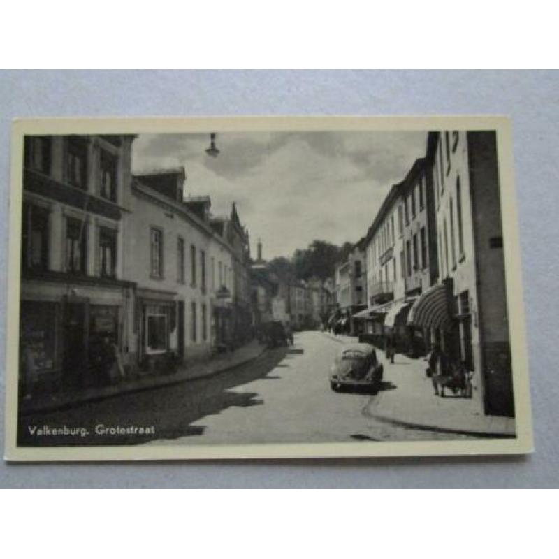 Ansichtkaart Valkenburg (L) Grotestraat uitgave Rembrandt