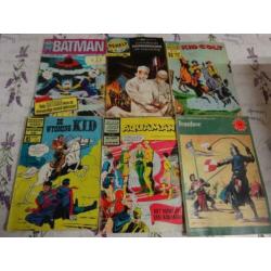 6 oude comics