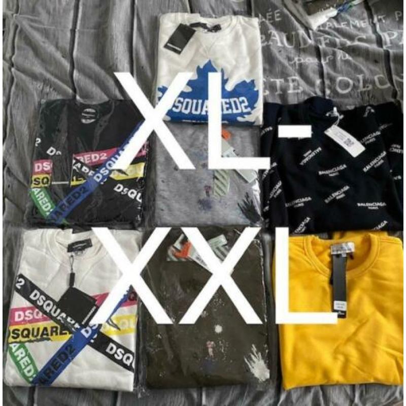 Stone Island, Moncler, D2, Off White, Kenzo Trui Sweater