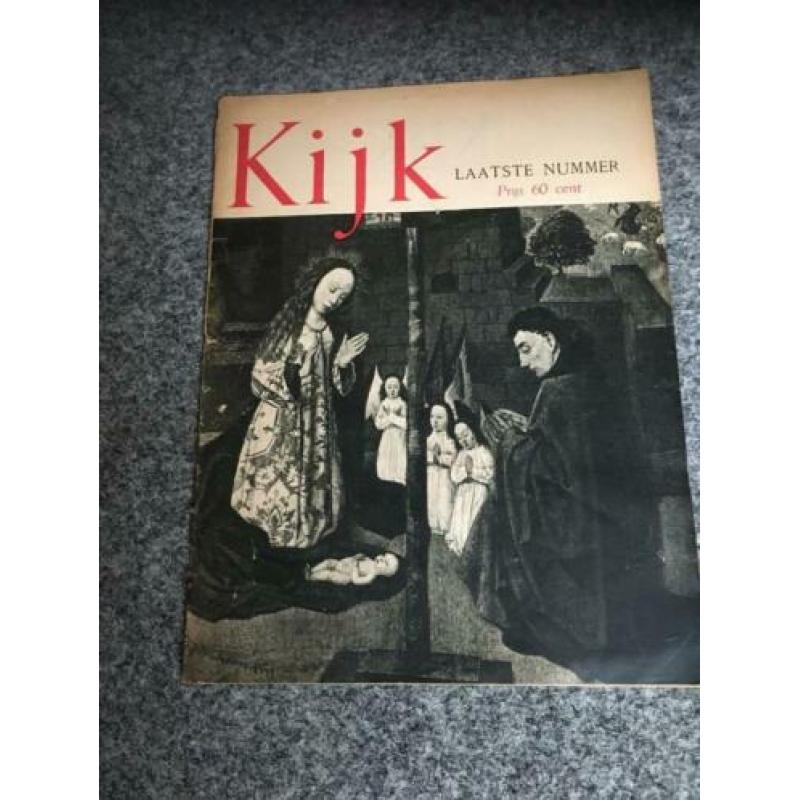 Blad: "Kijk". de nummers 25, 28, 29 en 30