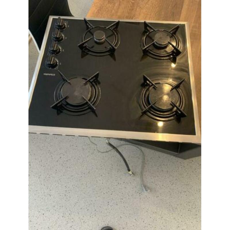 Kookplaat met gas