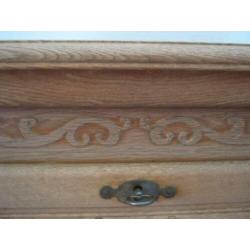 geloogd eiken tv kast B92 D44 H62 cm
