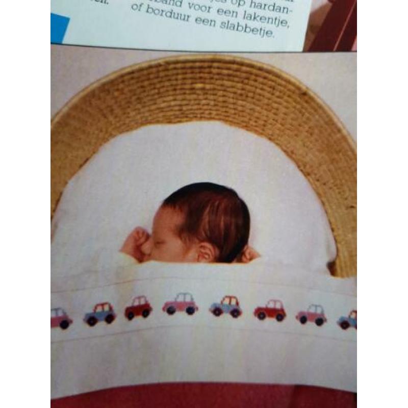 Patroon borduren merklap baby Ariadne