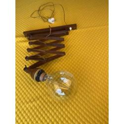 Vintage jaren 60 schaarlamp Mid-century