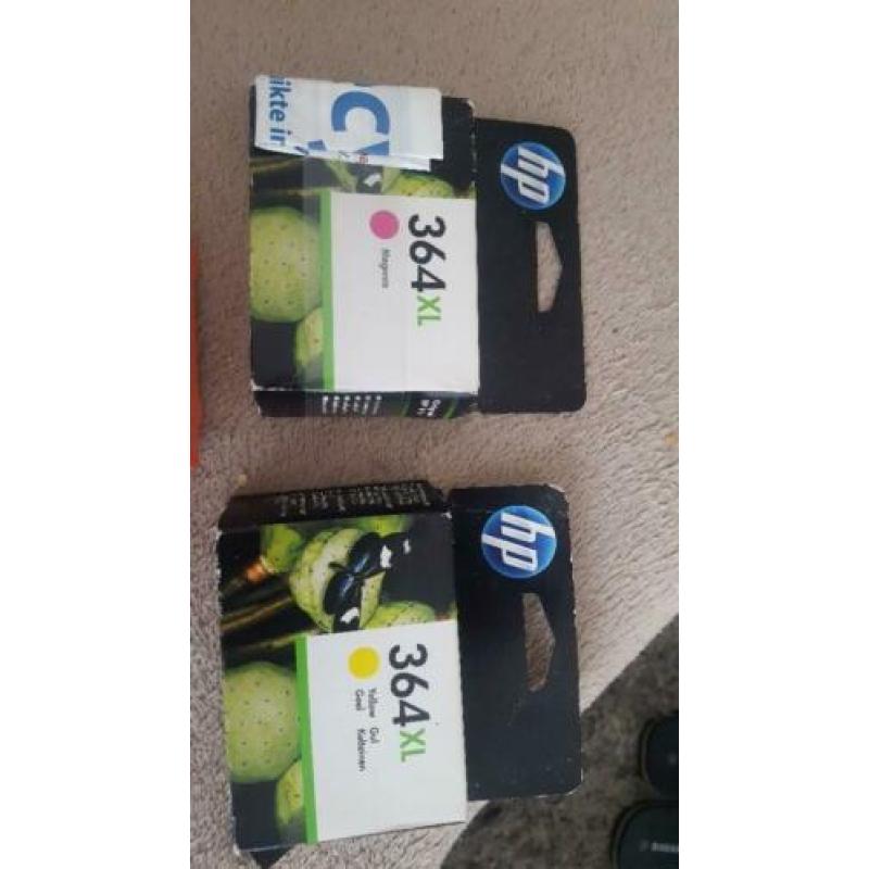 NIEUWE inktpatronen / cardridges voor printer HP 364 xl