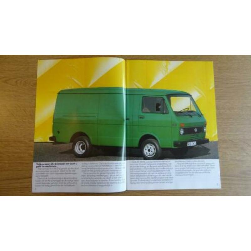 Folder Volkswagen LT 08/1984