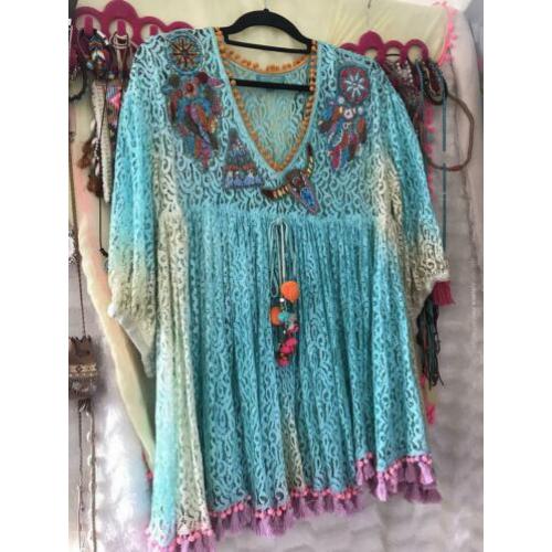 Antica Sartoria one size turkois