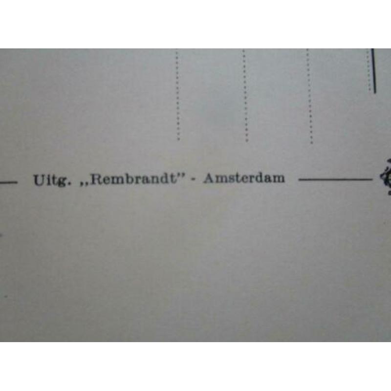Ansichtkaart Valkenburg (L) Grotestraat uitgave Rembrandt