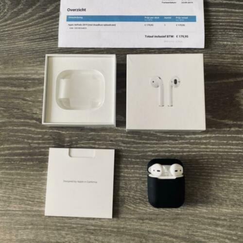 Apple airpods 2 + wireless oplaad case