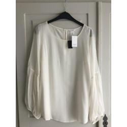 Club Monaco zijden blouse L NIEUW