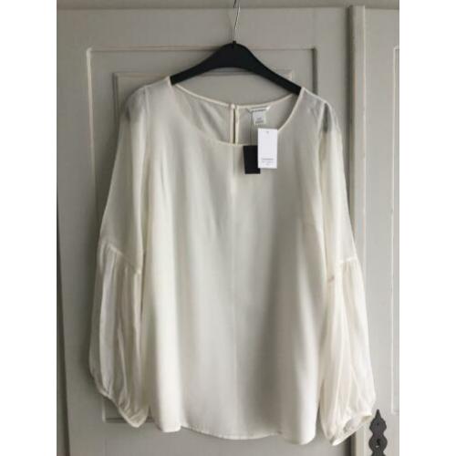 Club Monaco zijden blouse L NIEUW