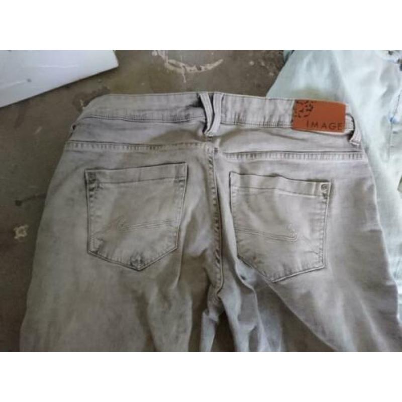 Nieuwstaat! image/jeans centre driekwart spijkerbroek,maat l