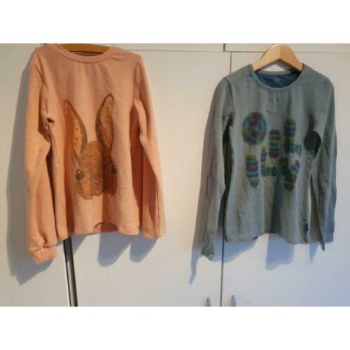 2x merk shirt maat 140