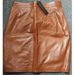 Leren rok ZiZo , nieuw, maat 34 en 36