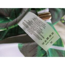 mj/ NIEUW! BIKINI maat M cup b padded groen/wit