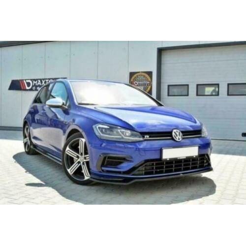 Voorlip achterlip sideskirts spoiler diffuser VW Golf R 7.5