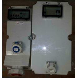Mennekes verdeelkast 380 / 220 / 42 volt