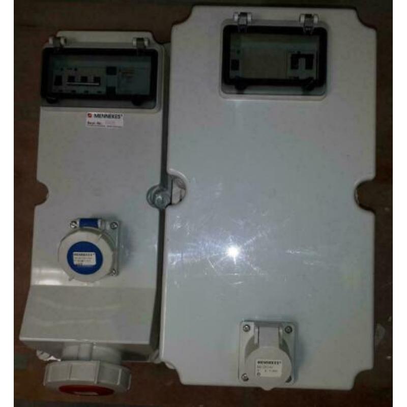 Mennekes verdeelkast 380 / 220 / 42 volt
