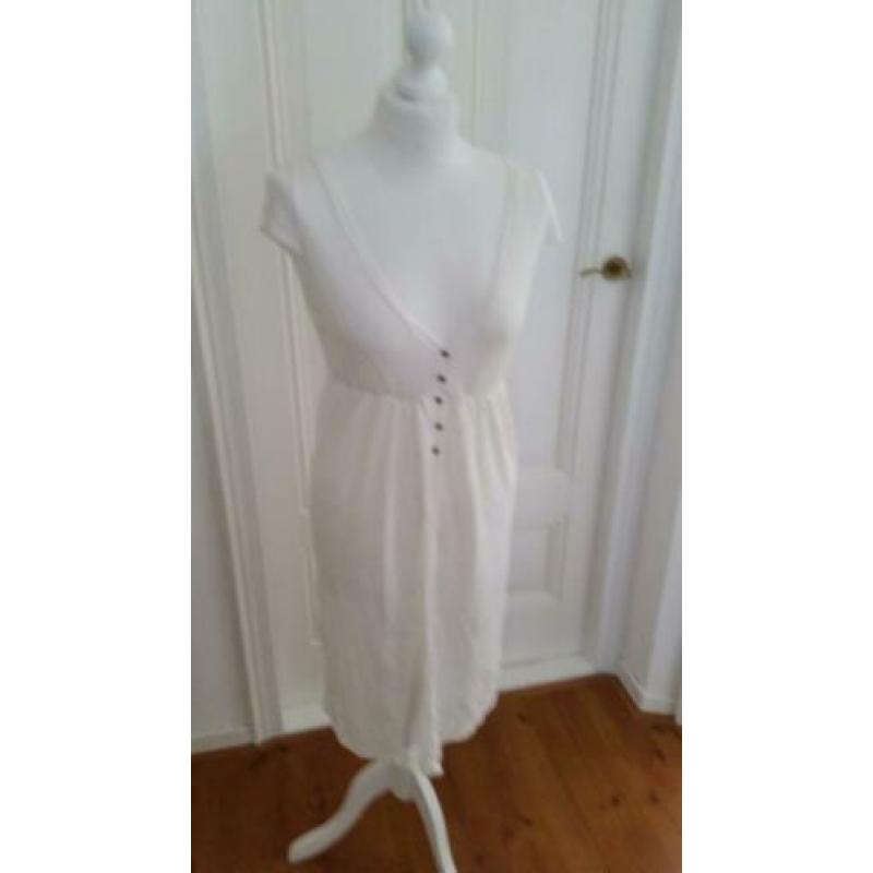Te koop prachtige dames lange vest wit maat XS merk Expresso