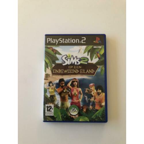 *** PS2 The Sims 2 onbewoond eiland ***