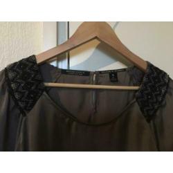 Groene top Maison Scotch maat 2 (38)
