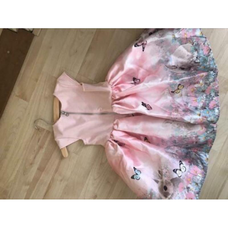 ?? kinderkleding maat 98-104 feest jurk sjiek H&M zgan