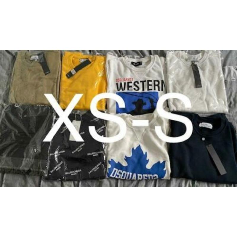 Stone Island, Moncler, D2, Off White, Kenzo Trui Sweater