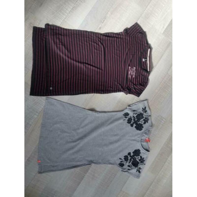kleding meisje maat 158 jurkje tuniek lang shirt