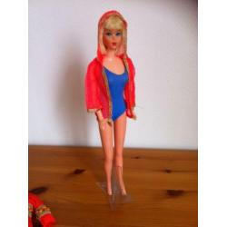 Barbie inclusief Living jasje en badpak (1970)