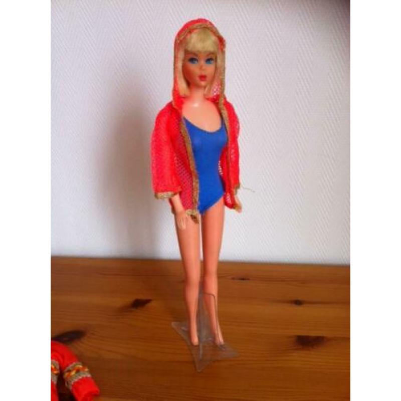 Barbie inclusief Living jasje en badpak (1970)
