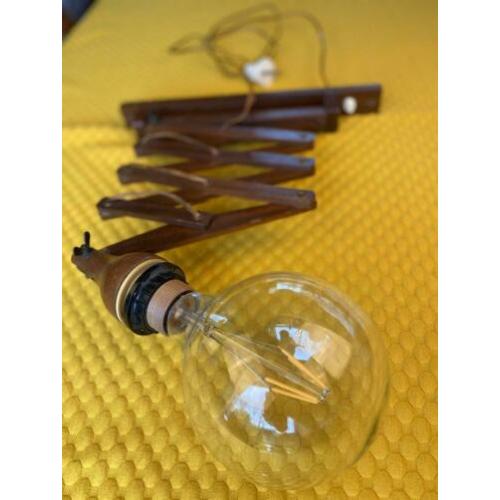 Vintage jaren 60 schaarlamp Mid-century