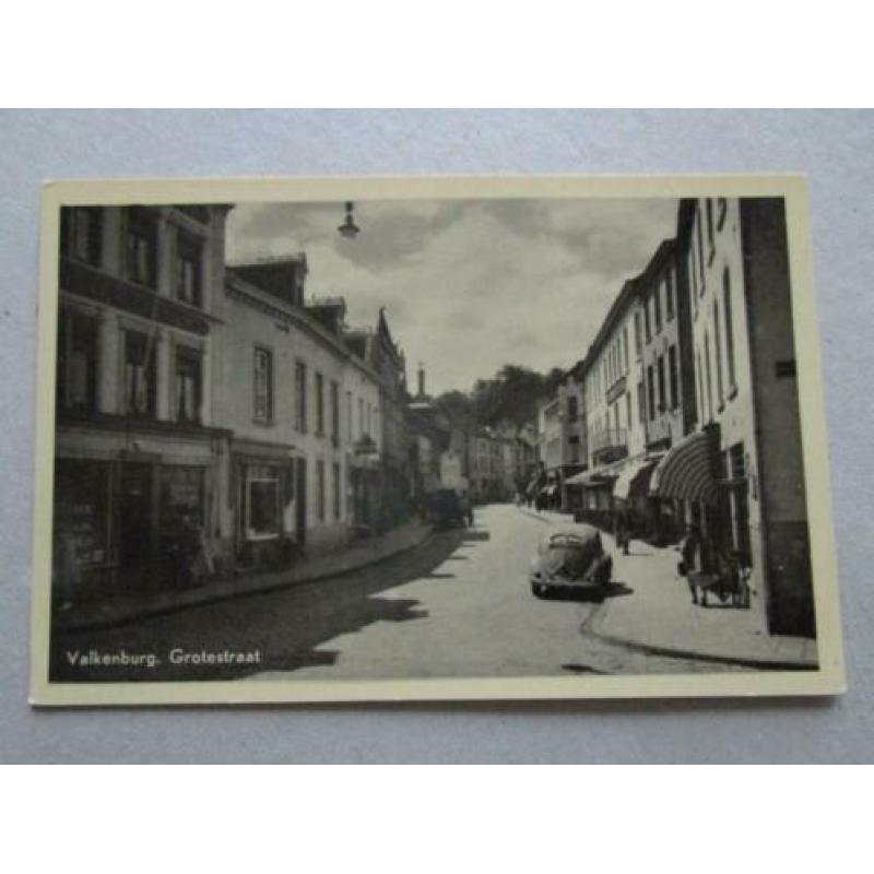 Ansichtkaart Valkenburg (L) Grotestraat uitgave Rembrandt