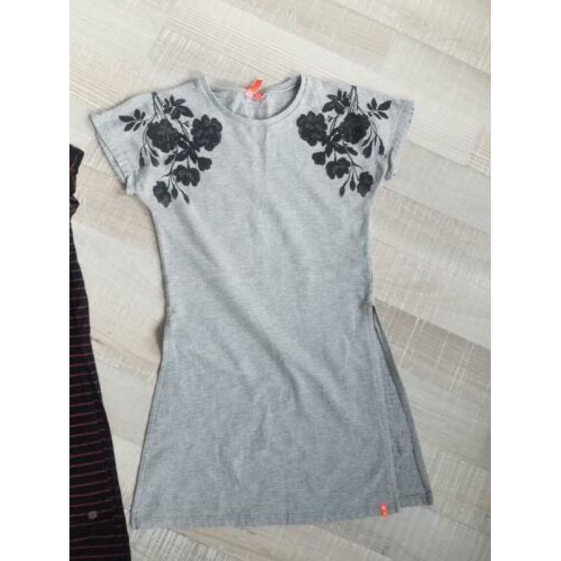 kleding meisje maat 158 jurkje tuniek lang shirt