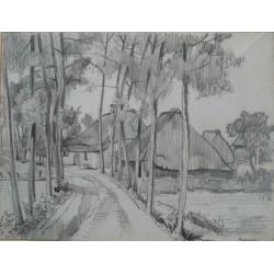 Arnoud paashuis ( 1912 - 1974 ) boerderij nabij ijzeren man