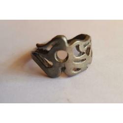 Alchemy ring tin maat 16 1/4
