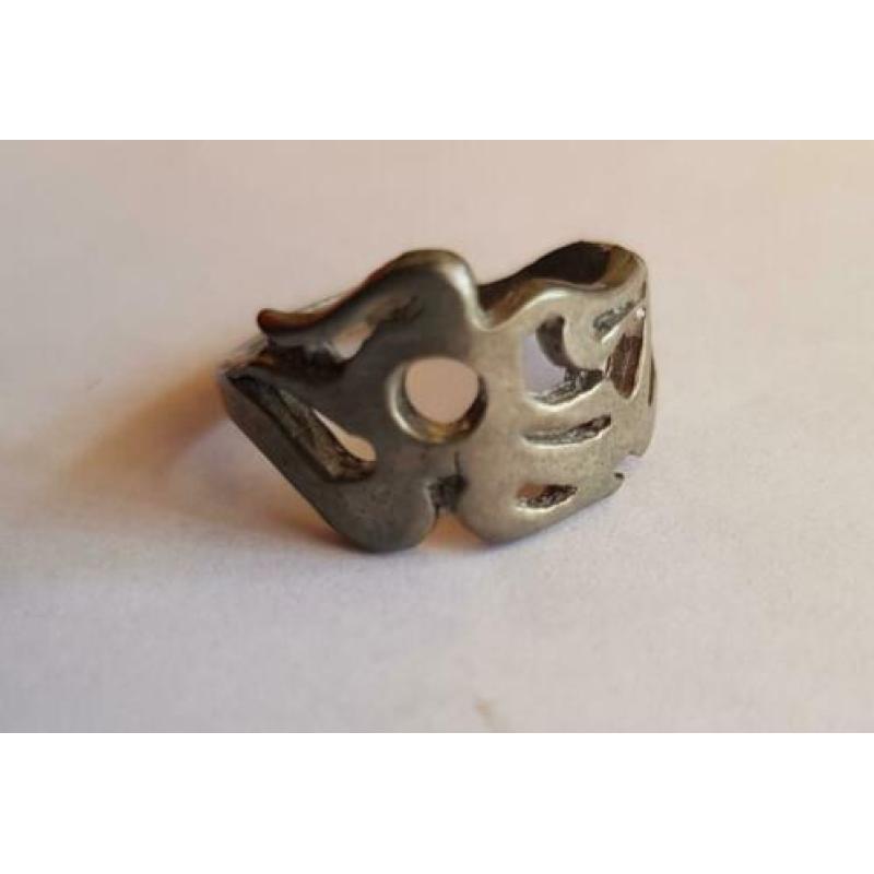 Alchemy ring tin maat 16 1/4