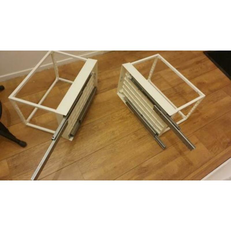 Hallbar IKEA uittrekbaar frame afvalbakken