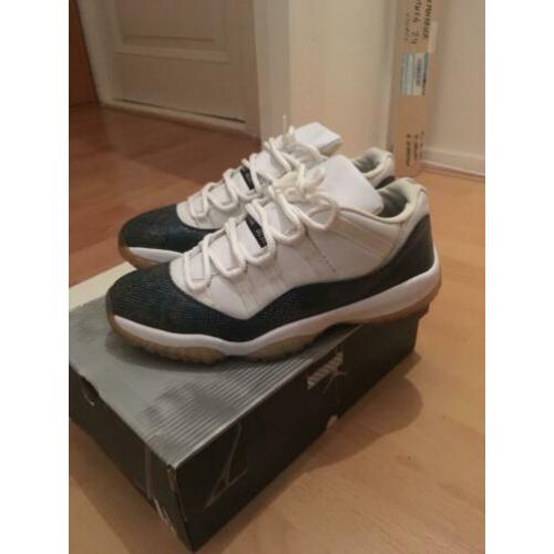 Nike Air Jordan XI 11 Navy Snake Low 2001 OG EU45.5 US11.5