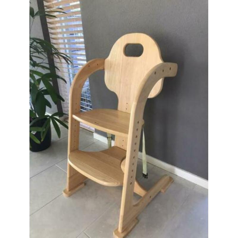 Tiamo Wood Collection meegroei kinderstoel