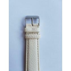Mooie nieuwe witte dames horloge rose