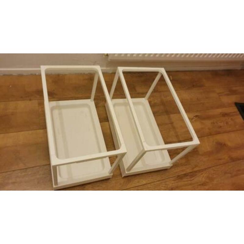 Hallbar IKEA uittrekbaar frame afvalbakken