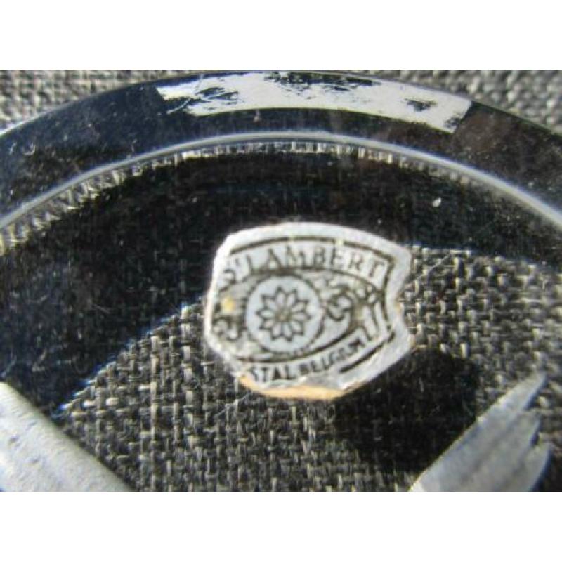 val saint lambert - tennis - kristal object - plaqette