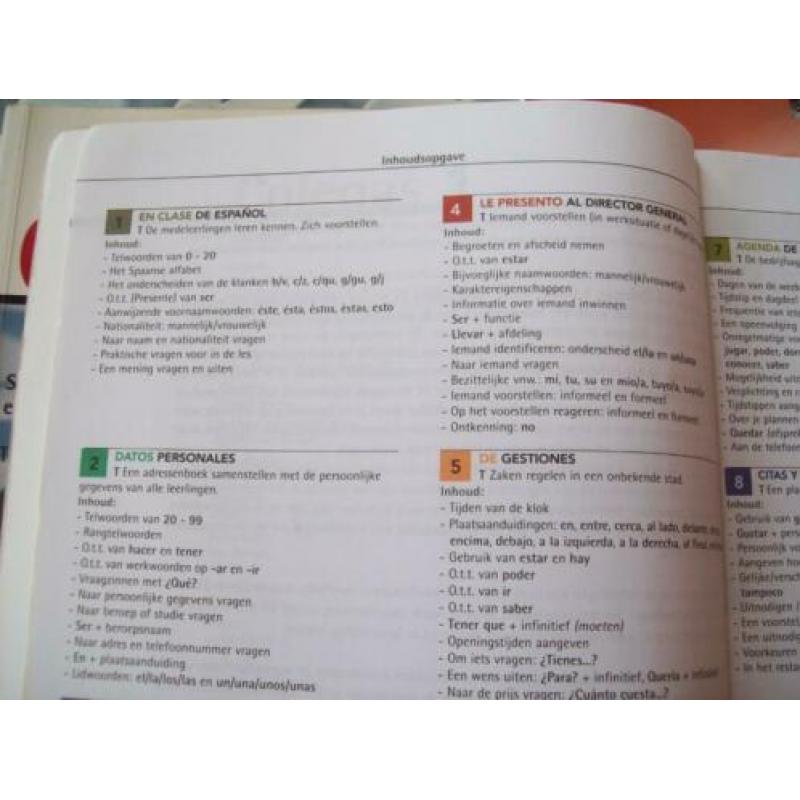 Cursus Spaans voor Bedrijf en Beroep - Colegas - 4 lesboeken