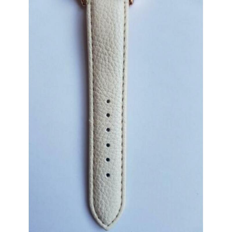 Mooie nieuwe witte dames horloge rose